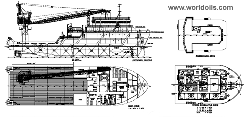 4400hp Maintenance Work Vessel for Sale