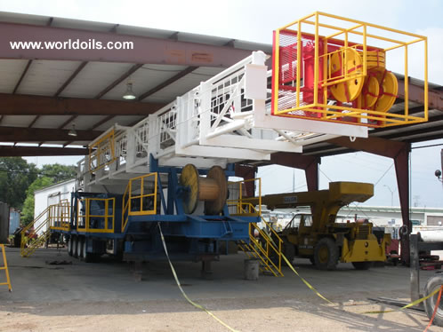 Reconditioned 900 hp Trailer Mounted Drilling Rig