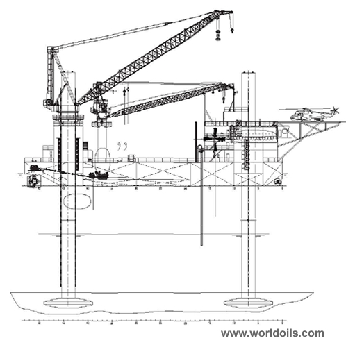 Self-Propelled Jack up Barge - 90m - for Sale