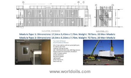 Accommodation module and stand alone units