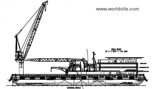 Accommodation Work Barge for Charter or sale
