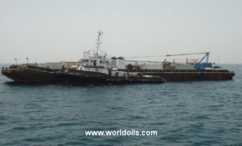 Accommodation Crane Barge for Sale