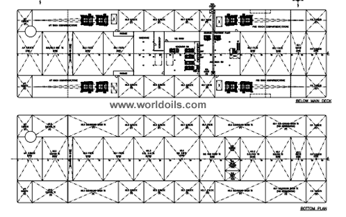 Accommodation Work Barge