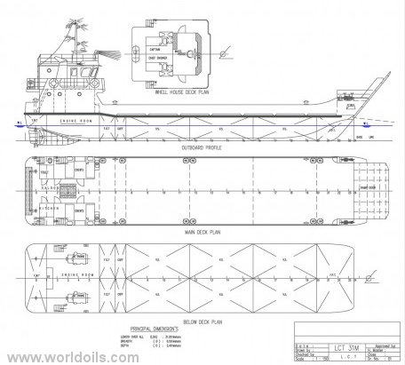 250 HP Landing Craft Tank