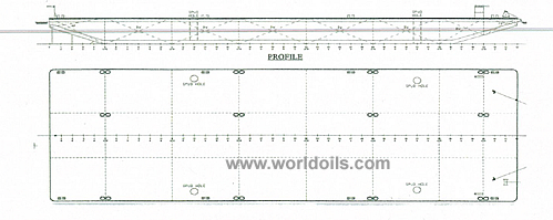  Ballastable Non Propelled Barge for Sale