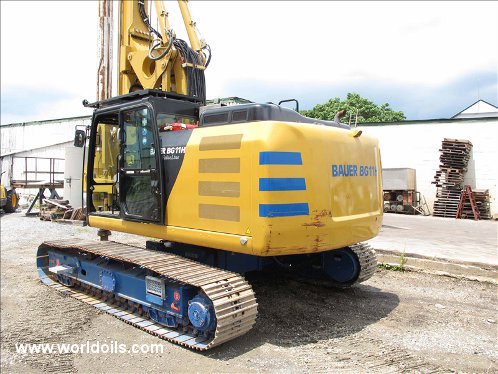 Bauer BG11H Crawler Drilling Rig - 2015 Built for Sale