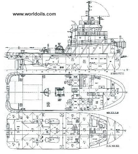 Bollard Pull Tugboat - 38T  For Sale