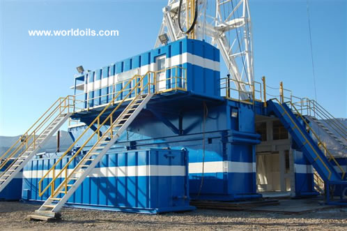 Box on Box Drilling Rig in USA
