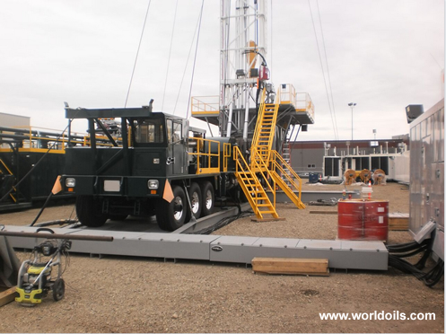 540hp New Carrier Mounted Telescopic - Double Drilling Rig for sale