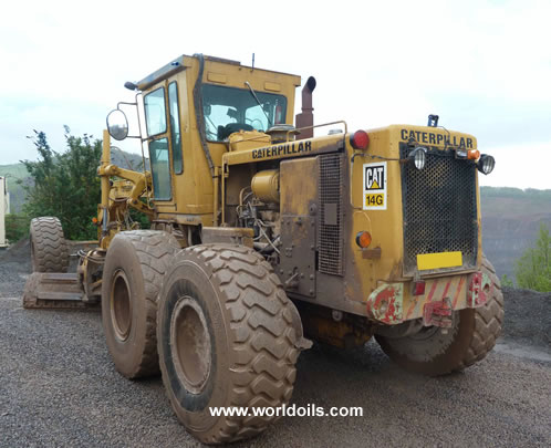 Used Caterpillar 14G Motorgrader of year 1980