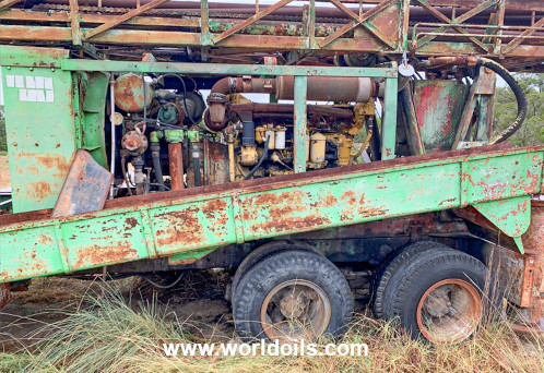 Used Chicago Pneumatic T-672W Drilling Rig for Sale