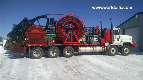 Used Coiled Tubing Drill Rig