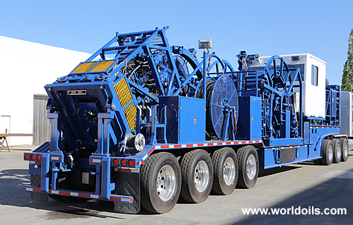 Trailer Mounted Coiled Tubing Unit for Sale