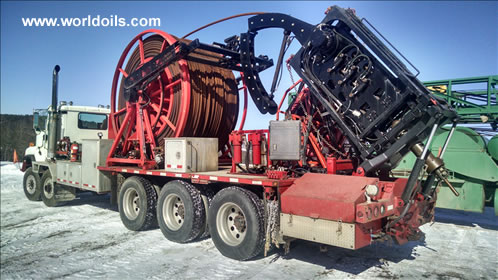 2002 Built Coiled Tubing Drill Rig for Sale in USA
