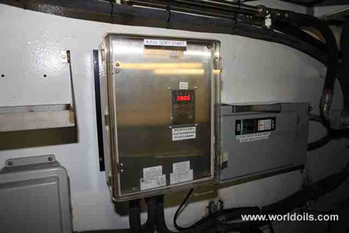 ROV handling Crane with hydraulic power pack 