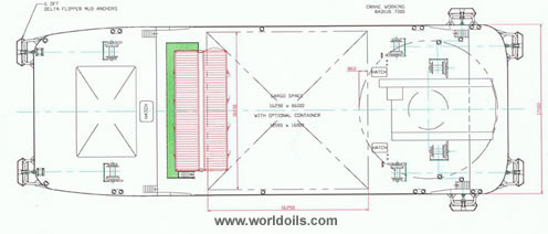120T Crane Vessel For sale