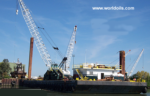 Crane Barge for Sale - 2001 built