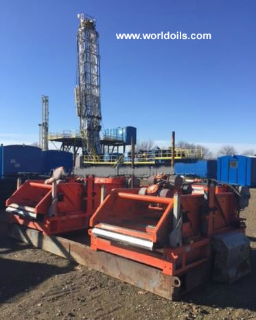 Mechanical Trailer Mounted Rig 1000hp for Sale