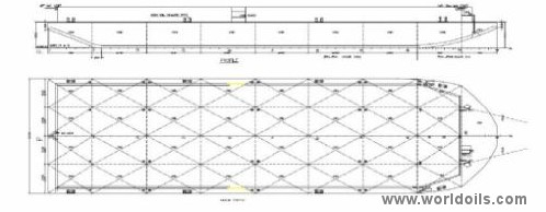 Deck Cargo Barge for Sale