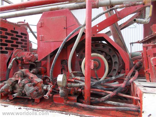 1975 Built Bucyrus Erie 10R Table Drive Rotary Drilling Rig for Sale