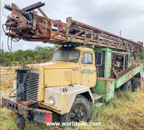 Used Chicago Pneumatic T-672W Rotary Drilling Rig for Sale