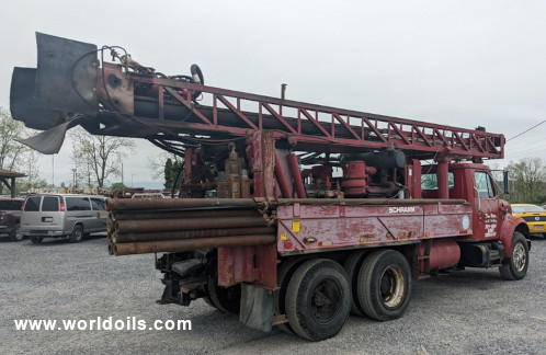 Schramm T64HB Used Drilling Rig For Sale