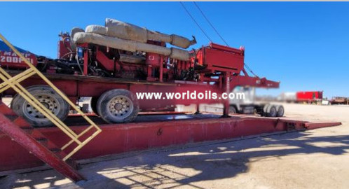 Schramm TXD 200 Trailer Mounted Drilling Rig for Sale