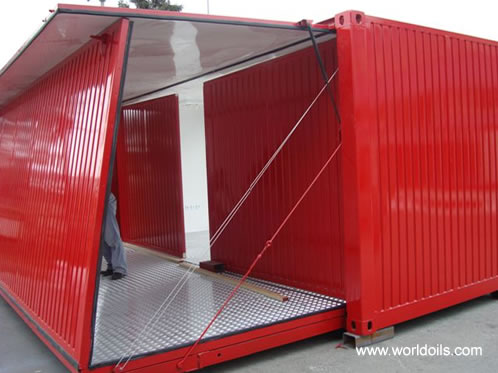 Expandable Hudraulic Containers