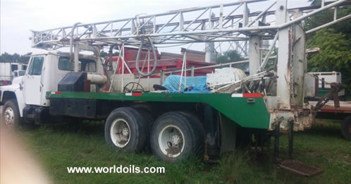 Failing 1250 Drilling Rig & Water Truck for Sale in USA