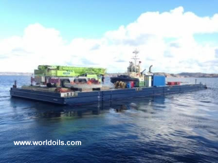 Flat Top Barge - 65m - For sale