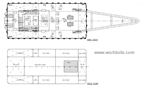 350 Ton Floating Crane Barge for Sale