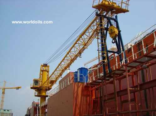 4500MT Floating Dock For Sale