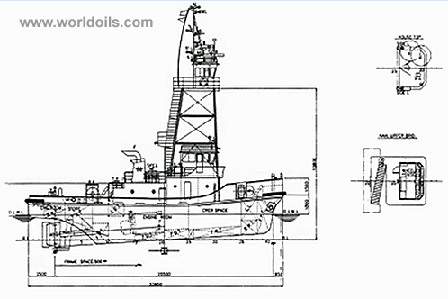 1997 built Floating Crane with Notch Tug for Sale
