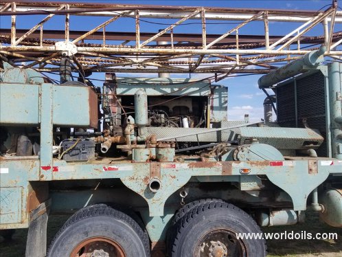 Gardner Denver 1500 Mechanical Drilling Rig 