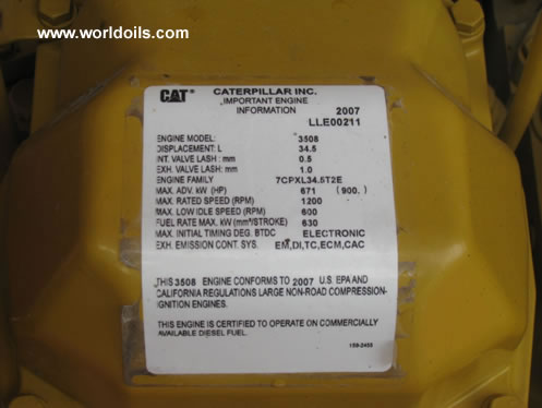 Gardner Denver PZ9 1000hp pump