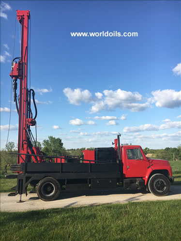 Gus Pech Brat 22R Used Drill Rig For Sale