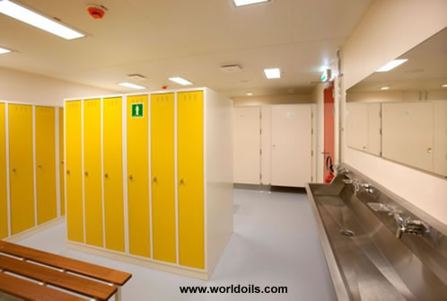 Offshore Accommodation Module with Helideck for Sale.