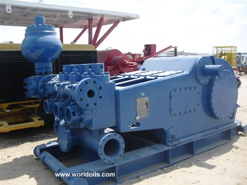 IDECO T-1000 Used Triplex Mud Pump for Sale