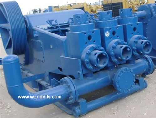 Used IDECO T-1000 Triplex Mud Pump For Sale