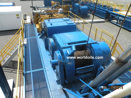 700 hp Ideco H44 Carrier Mounted Drilling Rig 