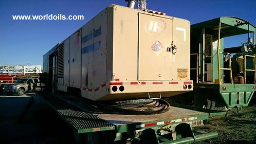 Ingersoll-Rand 1170cfm/350psi Air Compressor with Kohler GenSet on Trailer for Sale