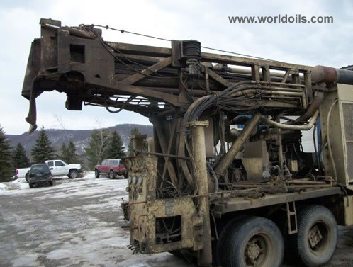 Ingersoll-Rand T4W Used Drilling Rig For Sale