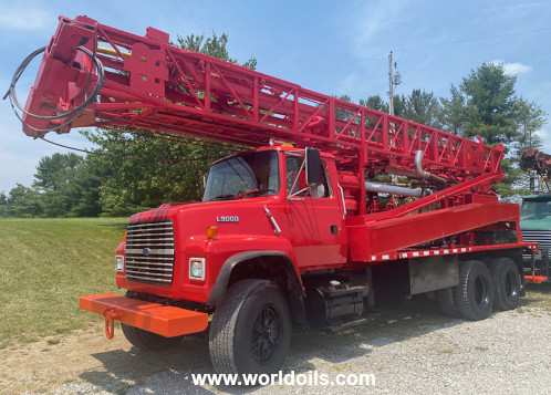 Ingersoll-Rand T3W Drilling Rig - For Sale