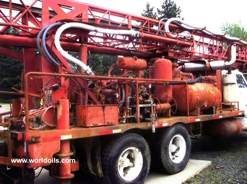 1975 Built Ingersoll-Rand TH55 Cyclone Drilling Rig