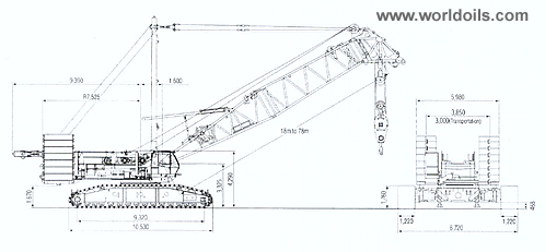 Kobelco CKE4000C Crawler Crane for Sale