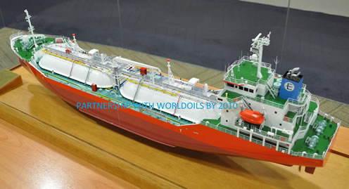 LPG Tanker Model