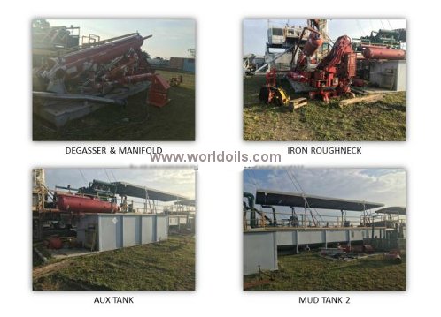 Land Drilling Rig - 850 HP - For Sale  