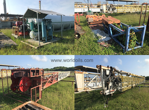 Trailer Mounted Telescopic Mast, Double Rig