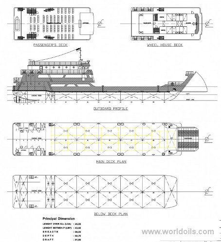 Landing Craft Passenger Ferry for Sale
