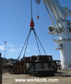 3 x Clump weights - 170 Ton each (100 T in water) for Rent